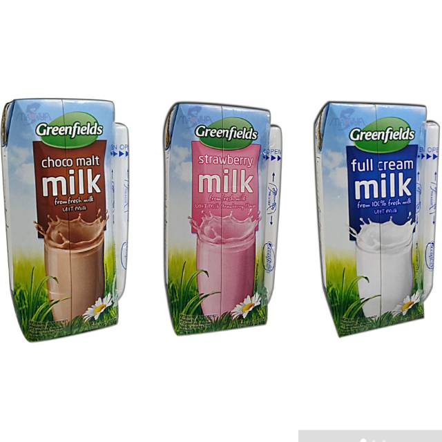 

Greenfields UHT Fullcream Chocomalts Strawberry 200ml (carton)