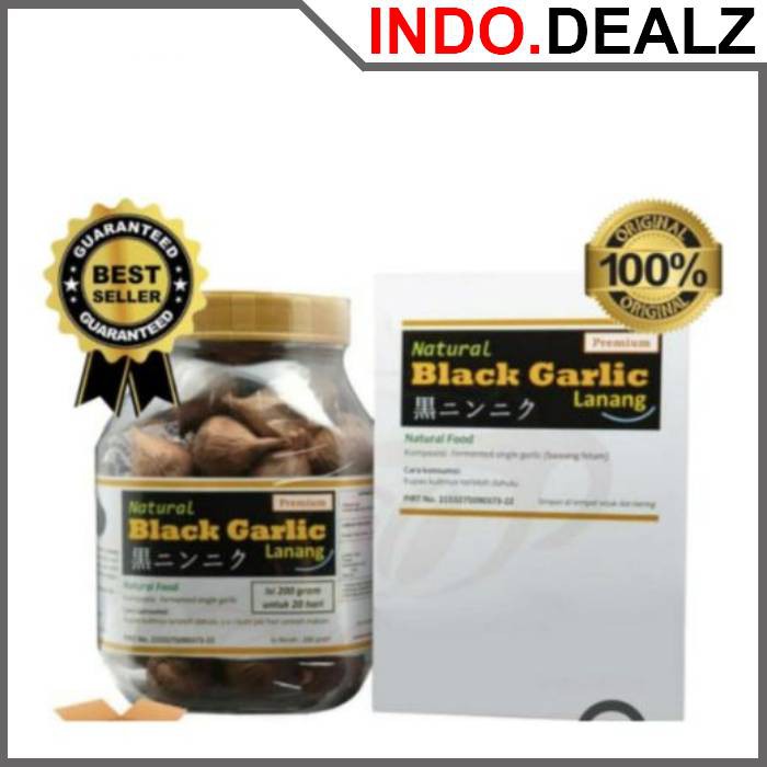 

Black Garlic Natural Premium 200 Gram Suplemen Obat Herbal