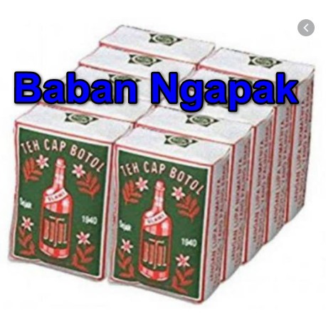 

Teh Tubruk Cap Botol Kemasan Biru 8 gr 10 pcs