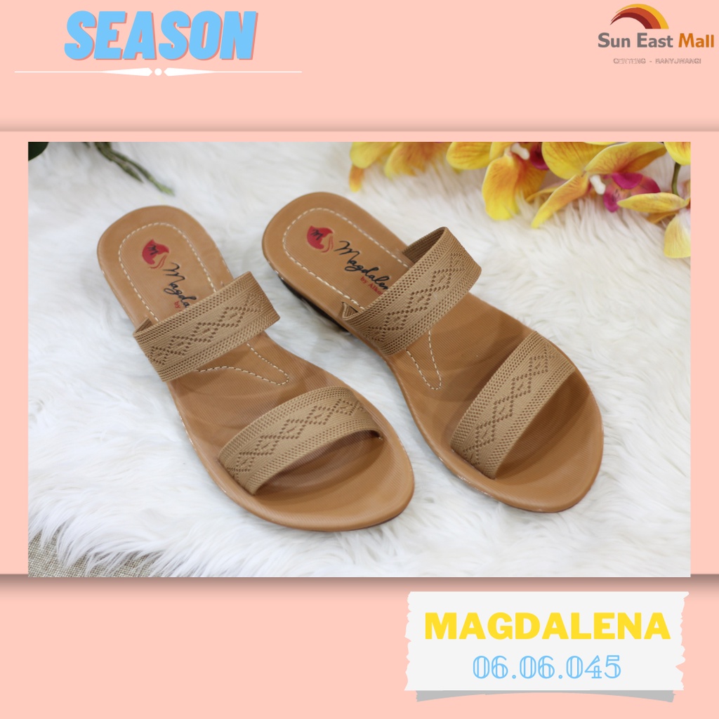 SANDAL CEWEK TERBARU MAGDALENA // 0606045-048 / AGNES22