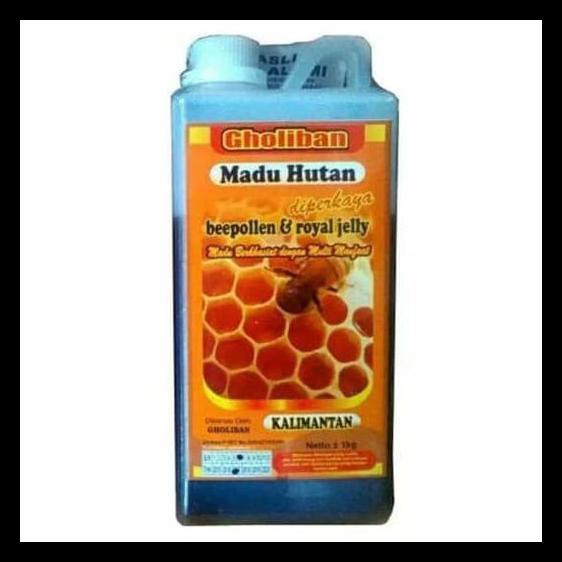 

MADU GHOLIBAN 1KG ASLI / MADU HUTAN PLUS BEEPOLLEN DAN ROYAL JELLY MR05