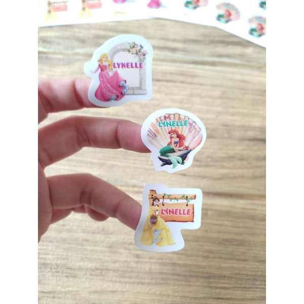 

Sticker nama waterproof