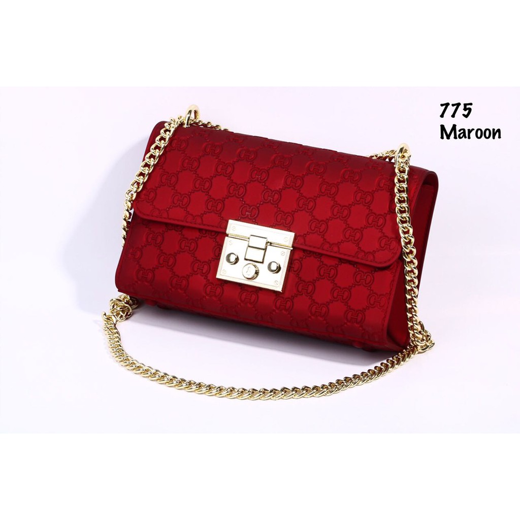 Tas wanita Gucci Padlock Jelly Matte A5188