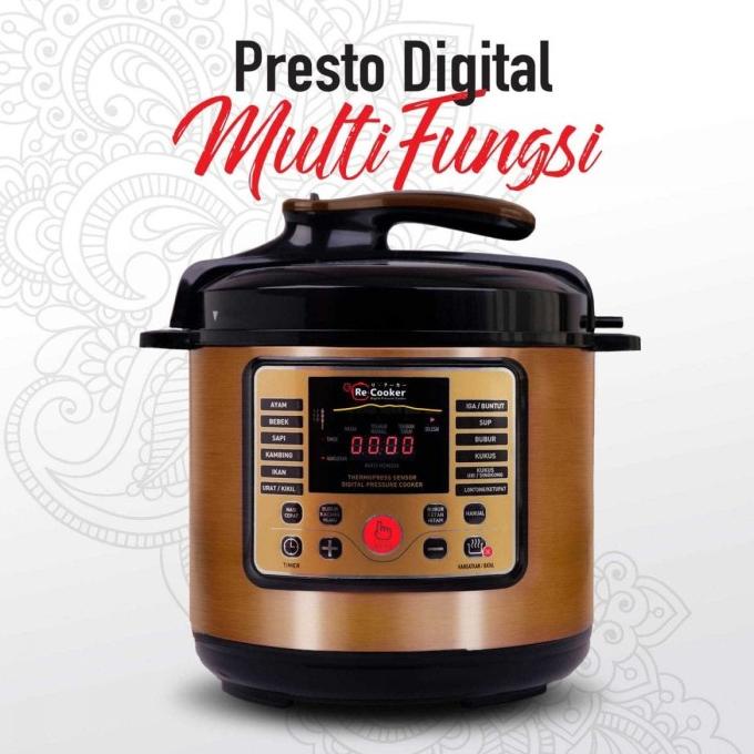 ReCooker Presto Digital Multi Fungsi selalu ada