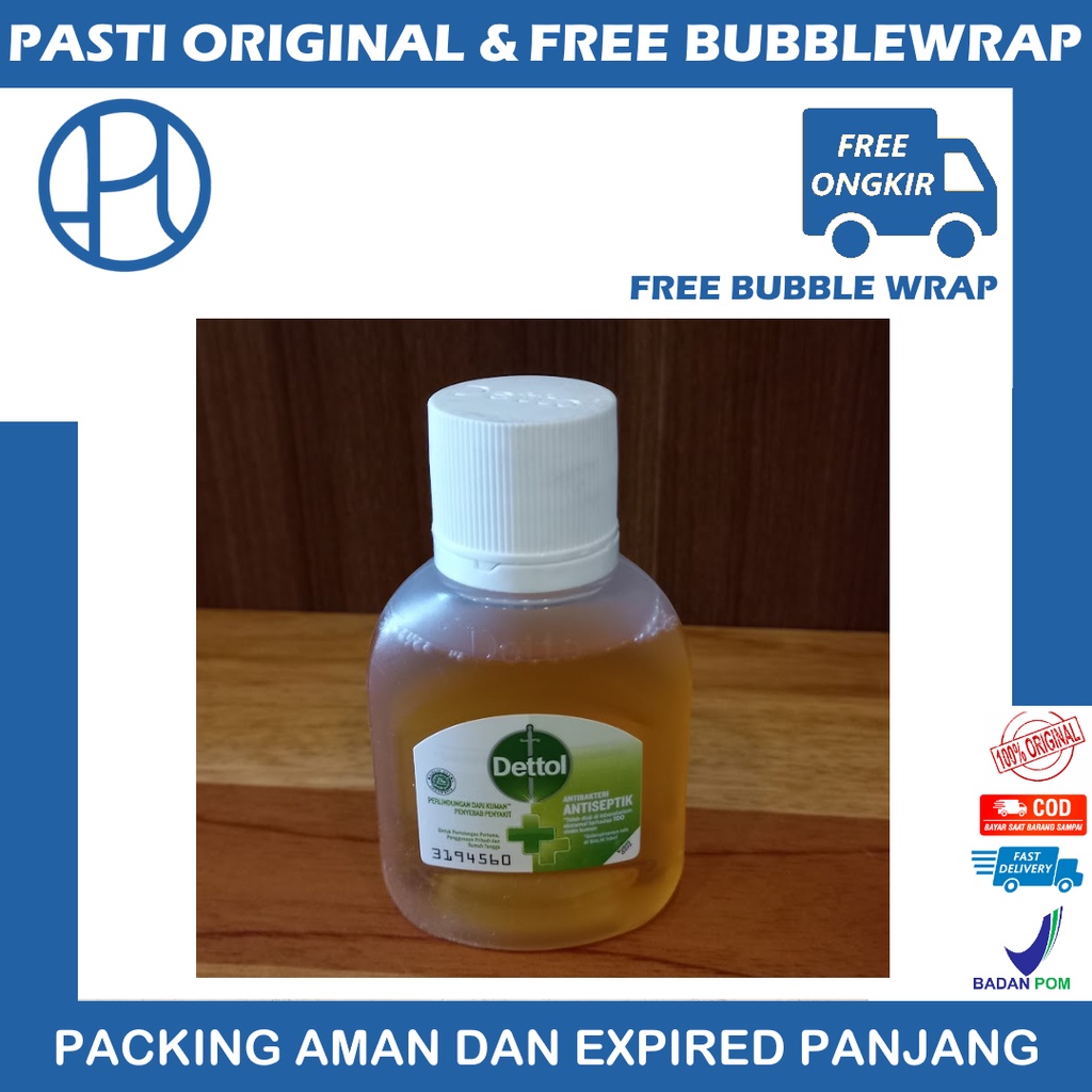 DETTOL ANTISEPTIK CAIR BERBAGAI UKURAN 45ML 95ML 245ML