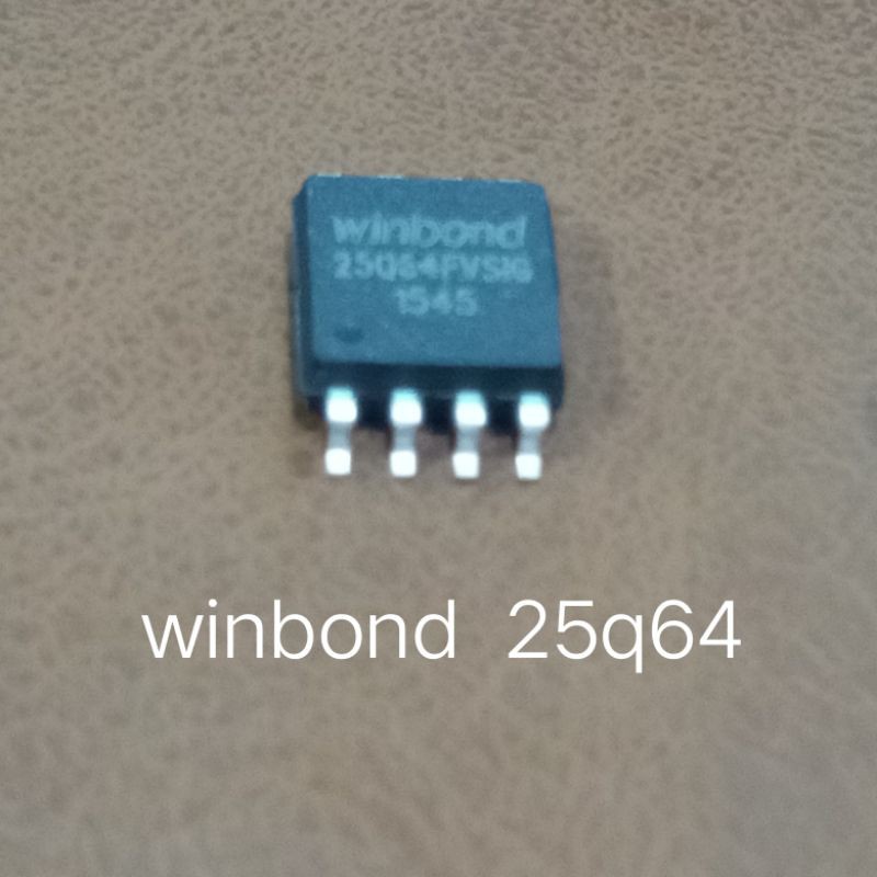 ic eprom memory  winbond 25q64  ( 8 mb) belum isi