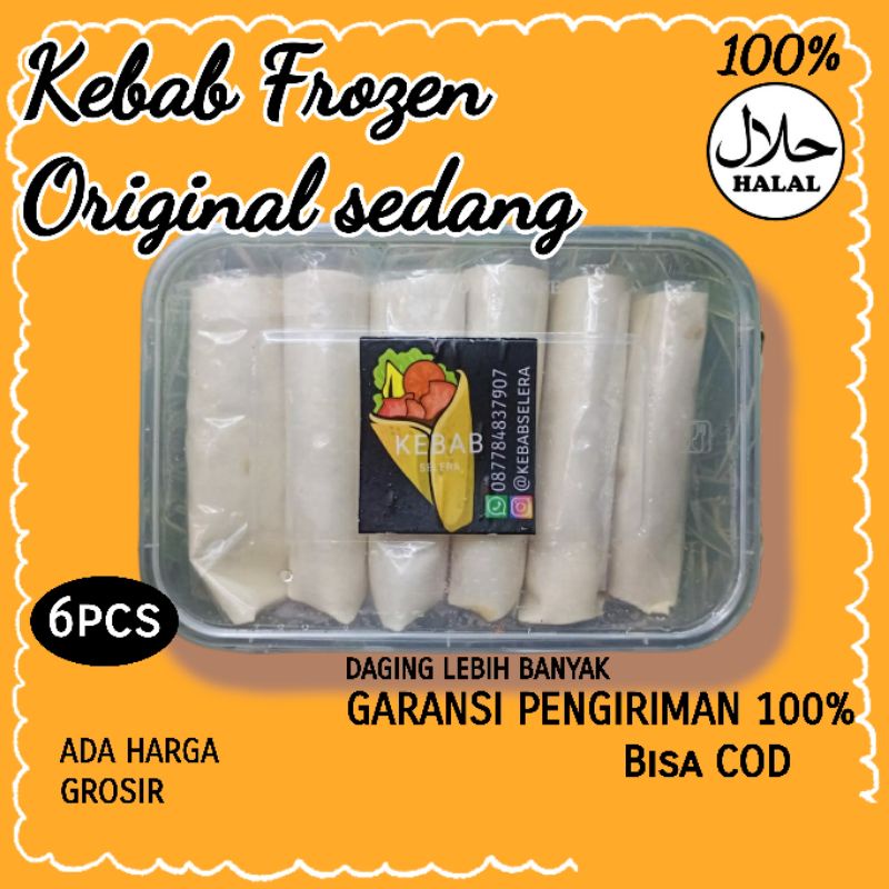 

Kebab Full Daging Saos Mayonaise isi 10 pcs