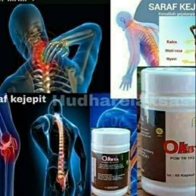 Nasa Oksya [OKSYA] - Mengatasi Syaraf Kejepit - 60 Kapsul