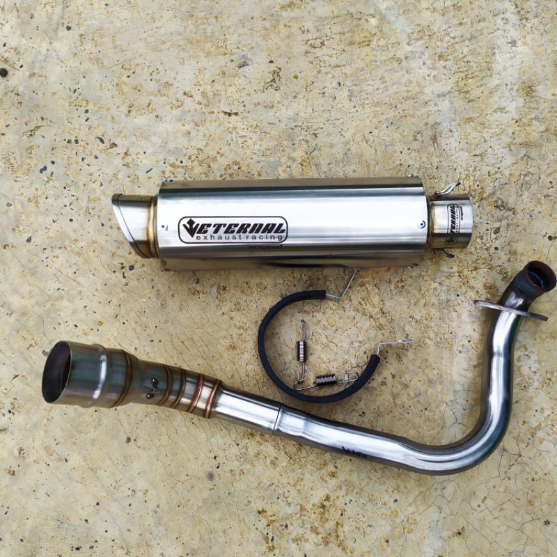 PROMO Knalpot racing ETERNAL Exhaust original nmax aerox pcx Vario 125/150 not tsukigi DBS Akrapovic-2