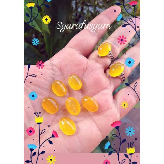 Akik Kuning Hiriz Syarafusyam