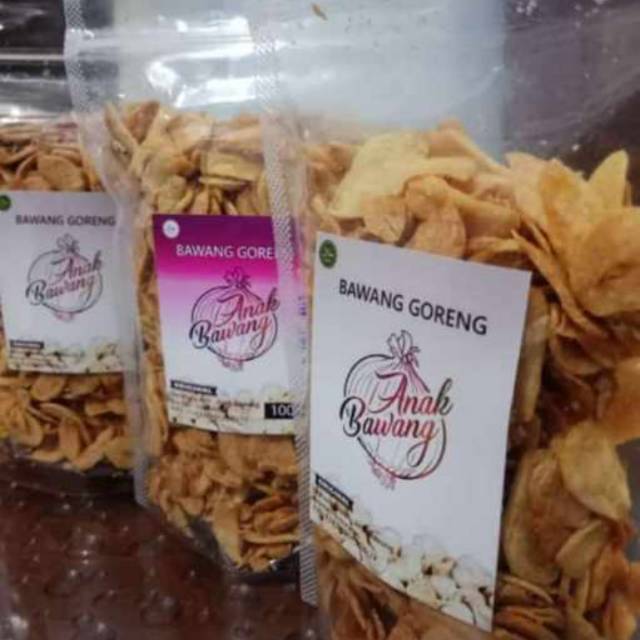 

Bawang putih goreng .