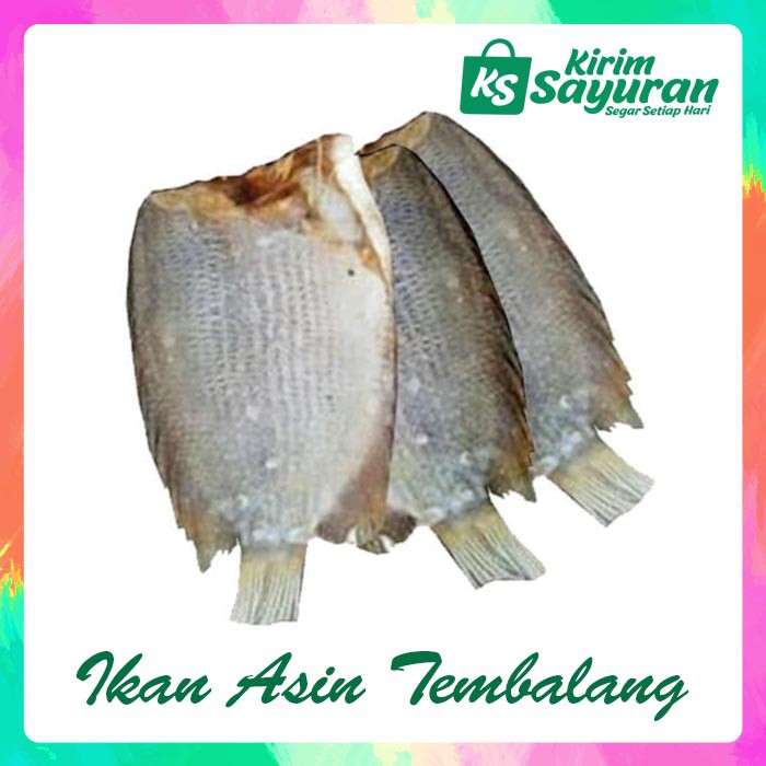 

IKAN ASIN TEMBALANG (100 GR)
