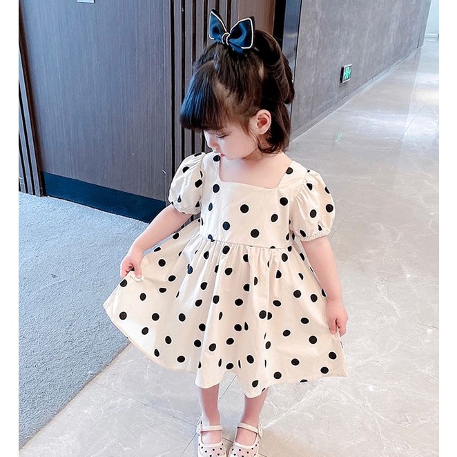 2-6thn | DRESS ANAK KOREA PESTA ELEGAN FORMAL PEREMPUAN VNK VA