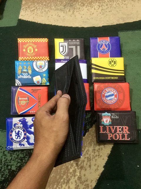 [ AHLMN] DOMPET ANAK, dengan gambar club sepak bola favorit #dompet #dompetanak #dompethadiah