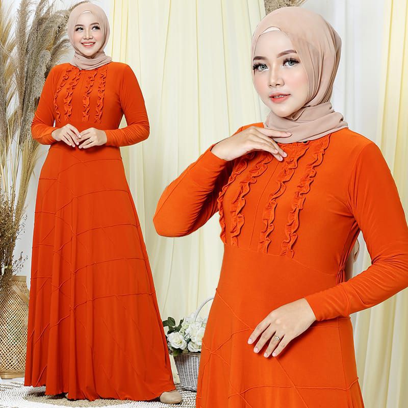 Gamis jersey cubit grade A