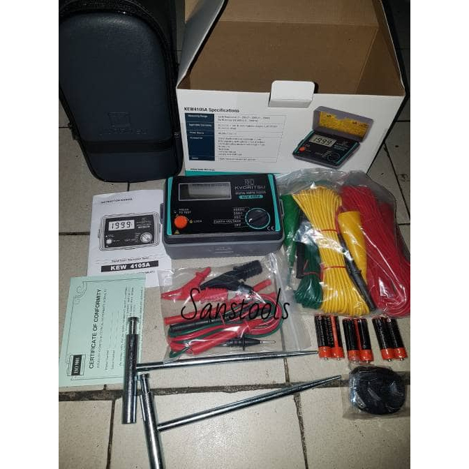 earth tester / grounding tester KYORITSU 4105A