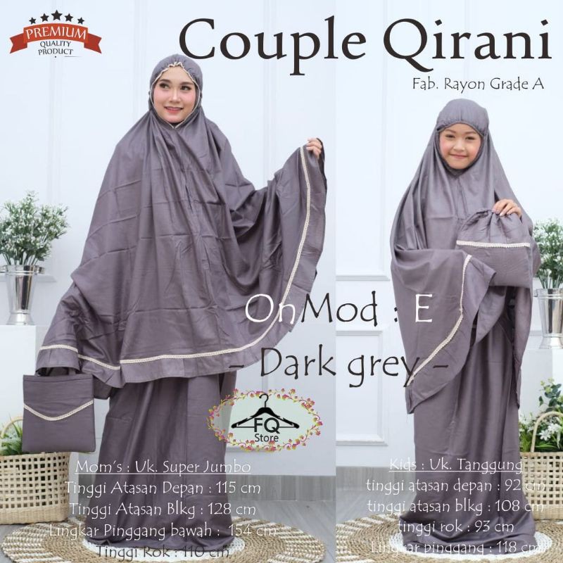 MUKENA COUPLE RAYON/MUKENA RAYON/MUKENA COUPLE POLOS