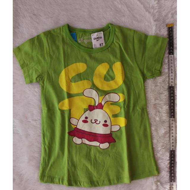 Kaos oshkosh anak perempuan