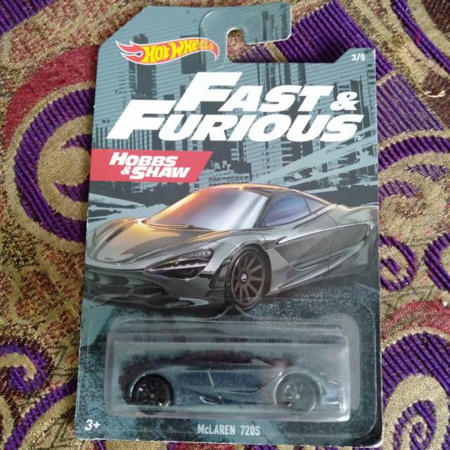 Hot wheels fast & furious 7 mcLAREN 720S