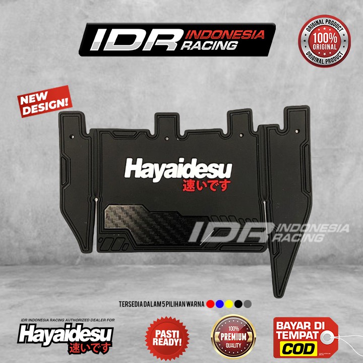 Hayaidesu Mudflap Honda Vario 125 150 LED Fi Aksesoris Variasi Penahan Lumpur