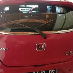 List lis kaca pintu bagasi belakang honda  ALL NEW BRIO 2019 2020 2021 chrome crome