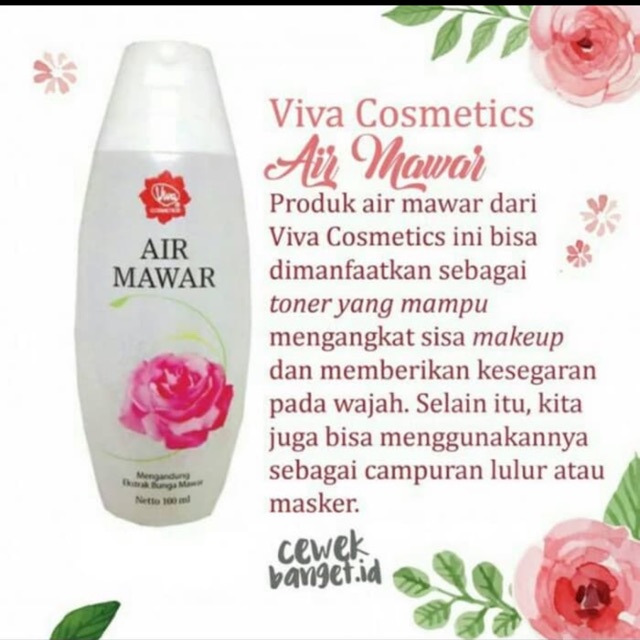 VIVA AIR MAWAR | AIR MAWAR VIVA 100ml