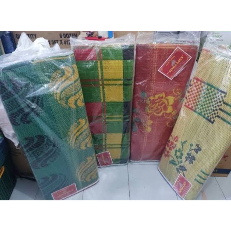 Tikar samak plastik UK 2 meter x 4 meter SWALLOW