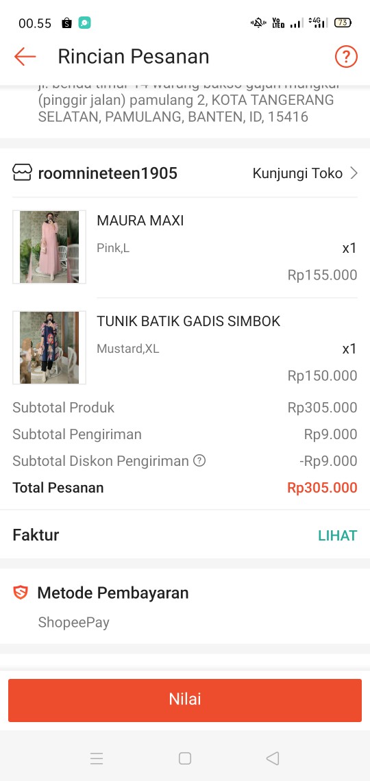 Tunik Batik Gadis Simbok