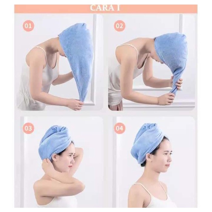 Handuk Rambut Magic Towel Murah