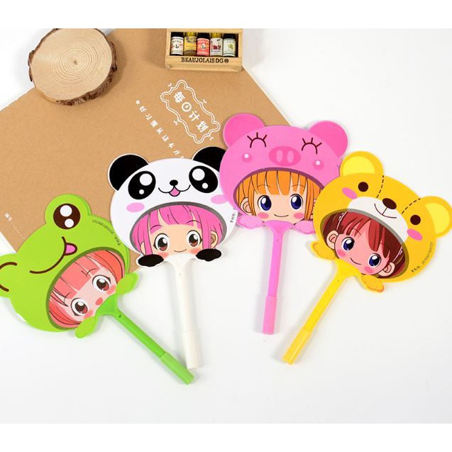 OTS 029 - Pena Kipas Lucu Animal dan Buah Pulpen Bulpen Kipas Karakter