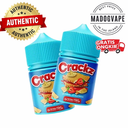 Liquid Crackz V1 60ml | Crackz V1 Strawberry Cheese Crackers