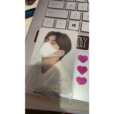photocard kim seonho miima mask