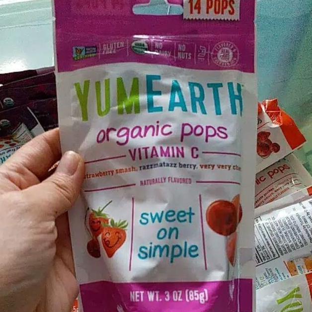

YUMEARTH PERMEN ORGANIC LOLIPOP COCOK BGT UTK ANAK