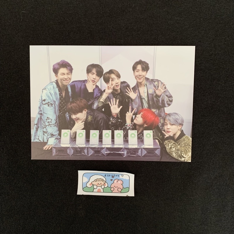 bts memories 2018 memo18 postcard only