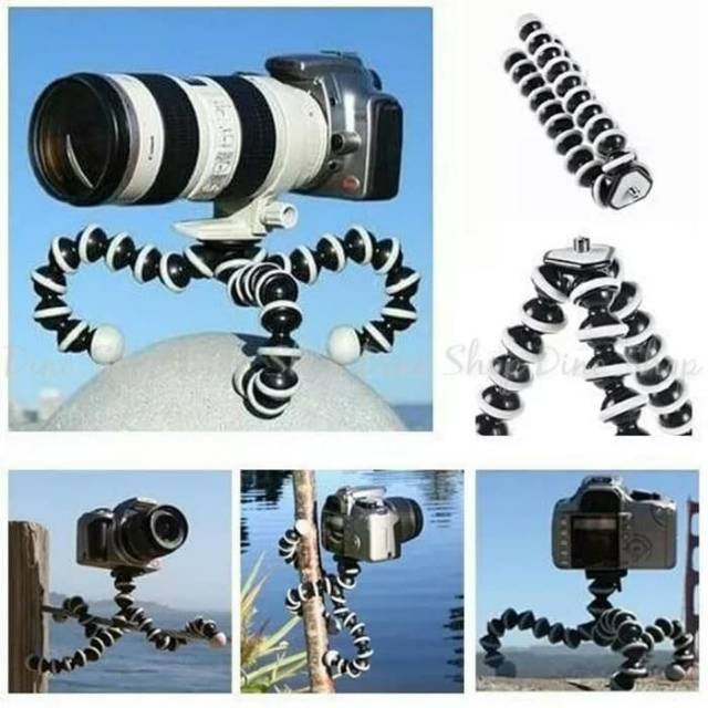 Tripod Gorilla M Tripod Octopus M Phone Holder Medium Tripod Camera DSLR Mini Pod Holder Hp MEDIUM