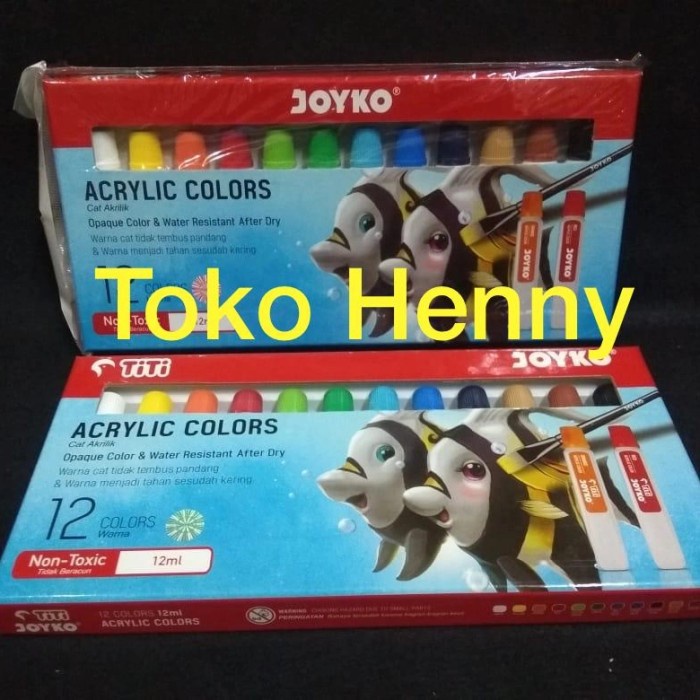 

Jual Titi Cat Acrylic 12 Warna Diskon