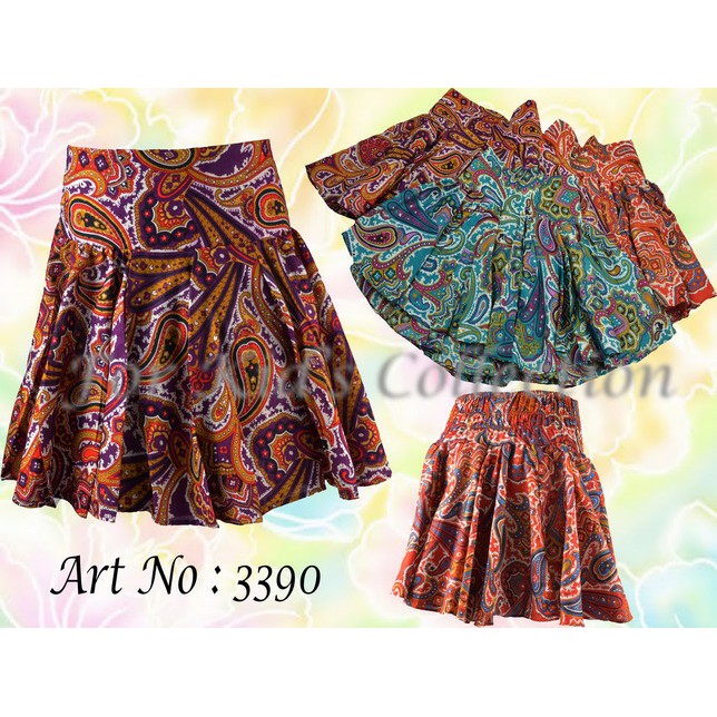 Celana Circle Batik Anak Perempuan