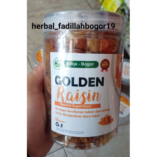

Kismis Manis Goldden Raisins 500gr