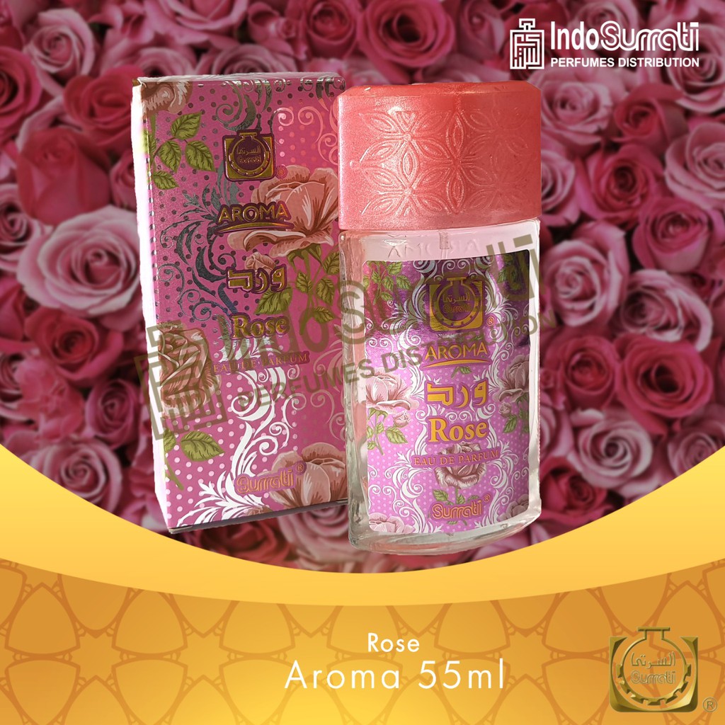 Parfum ROSE 55 ml AROMA Original By Surrati | Parfum Spray 55ml | Eau De Parfum