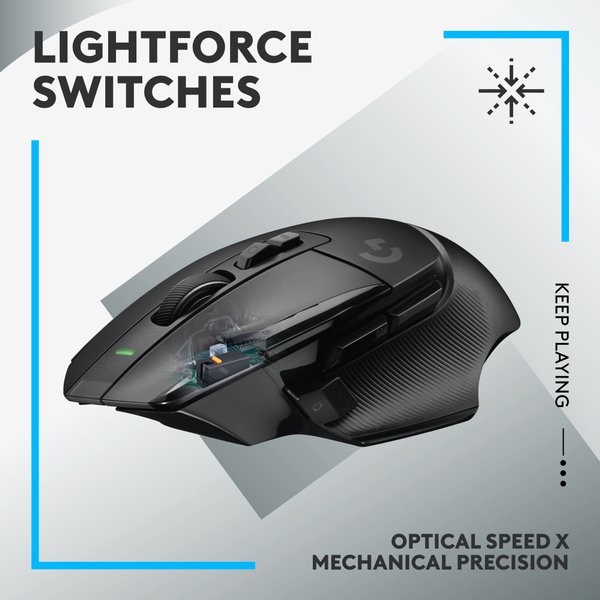 Logitech G502 X LIGHTSPEED HERO High Performance Mouse Gaming Wireless