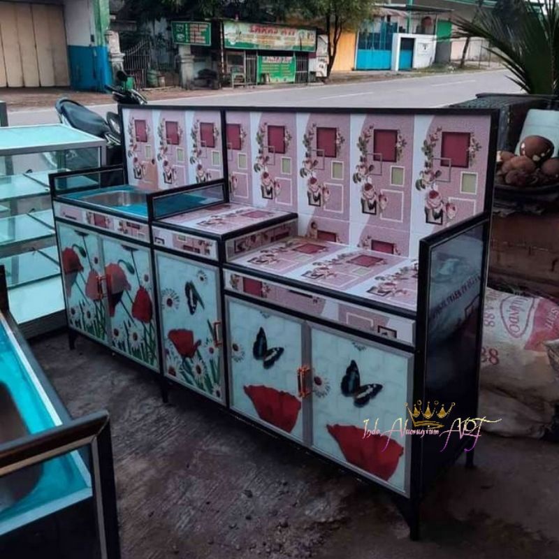 Lemari Dapur Sehat - Wastafel - Lemari Rak Piring Alumunium