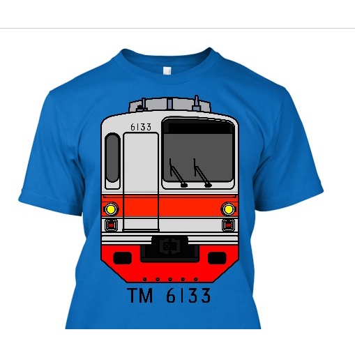 Kaos Custom Kereta KRL TM6133