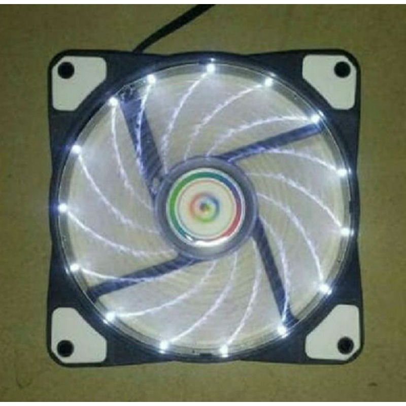 FAN CASING 12 CM WITH LED / FAN CASE 12CM COLORS LAMPU