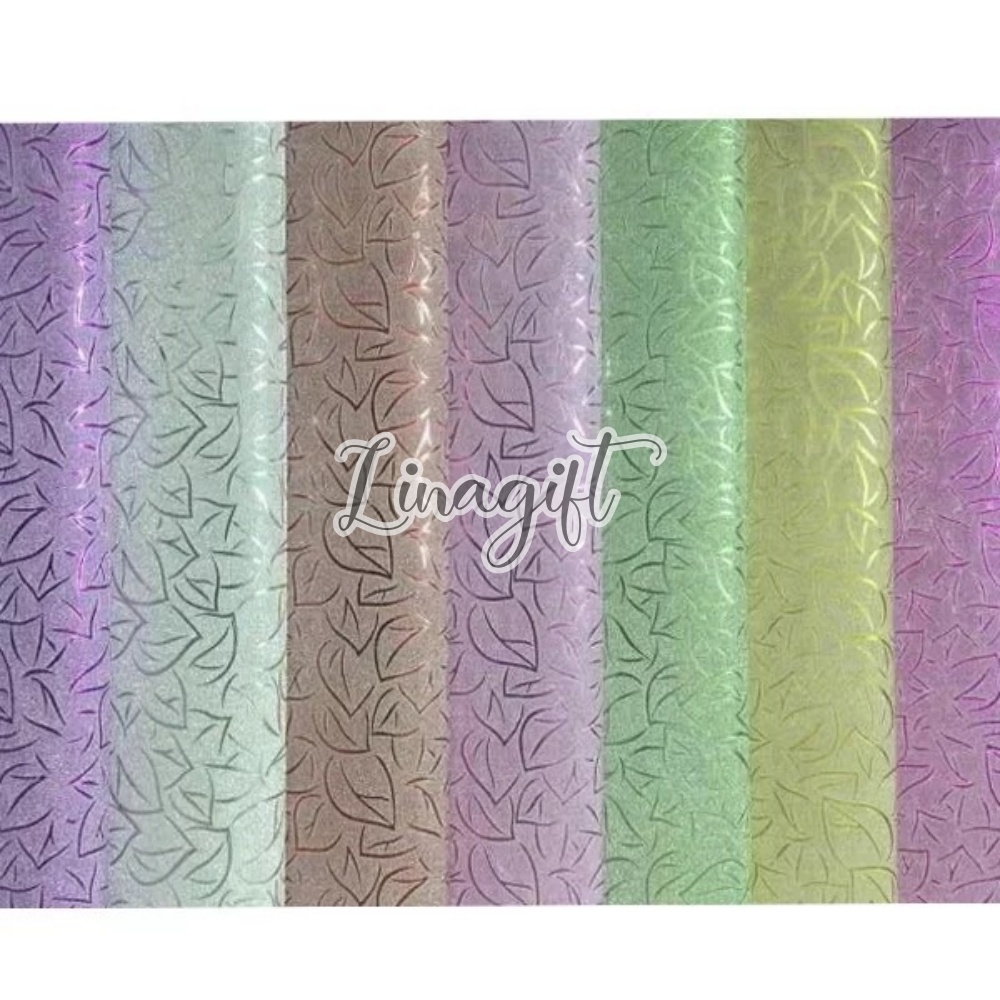( 3 Lembar ) PLASTIC METALLIC GLITTER - HEART LOVE - SILVER GOLD BUTTER FLY - KERTAS KADO PLASTIK GLITER METALIK EMAS EMBOS TEXTURE ELEGANT EXCLUSIVE PLASTIC METALIC GLITER EXCLUSIF PERAK