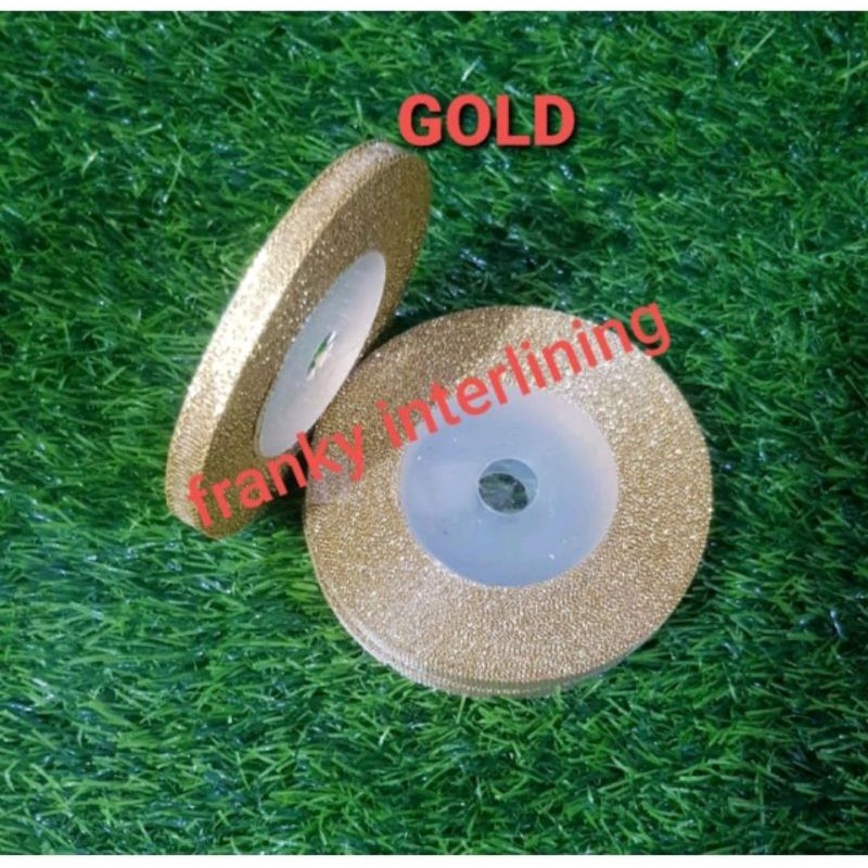 PITA GLITER METALIK LEBAR 1/4&quot; ( 6mm ) HARGA PER ROLL ISI 20 YARD