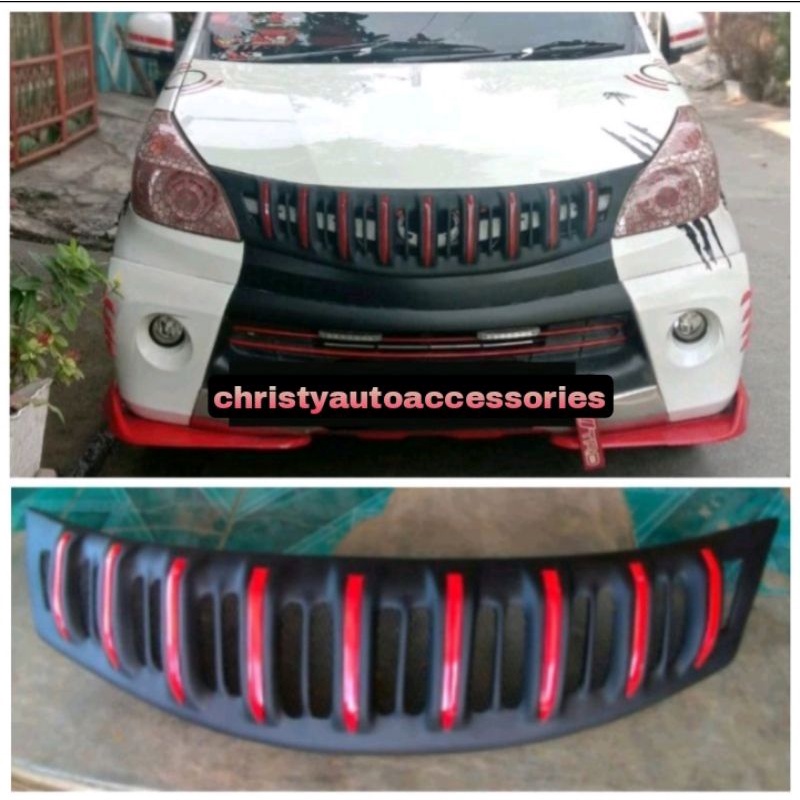 Grill Avanza Xenia 2012 2013 2014 Apollo-Prado List Merah