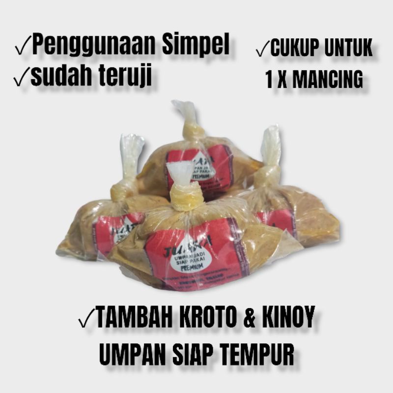 umpan ikan mas siap pakai umpan juara kualitas super