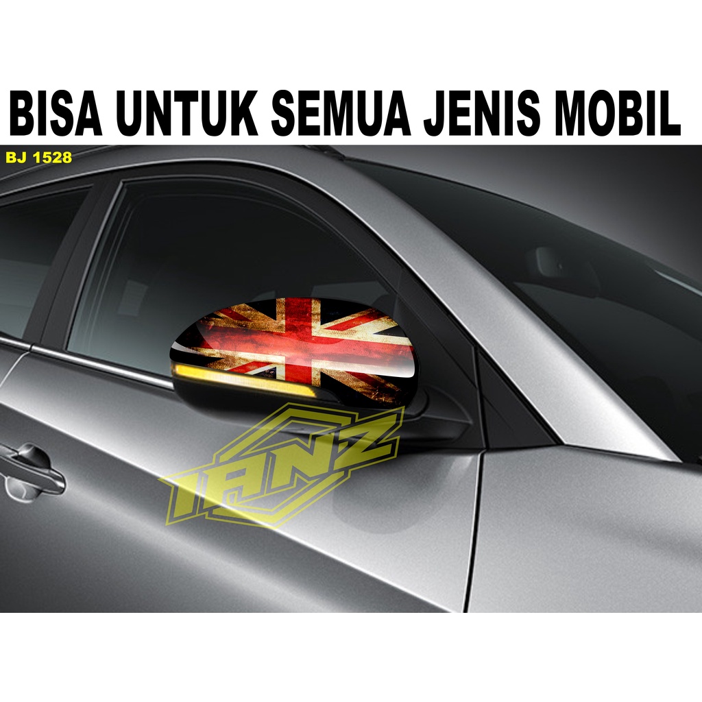 VARIASI STIKER SPION MOBIL BENDERA INGGRIS / STIKER MOBIL / STIKER SPION