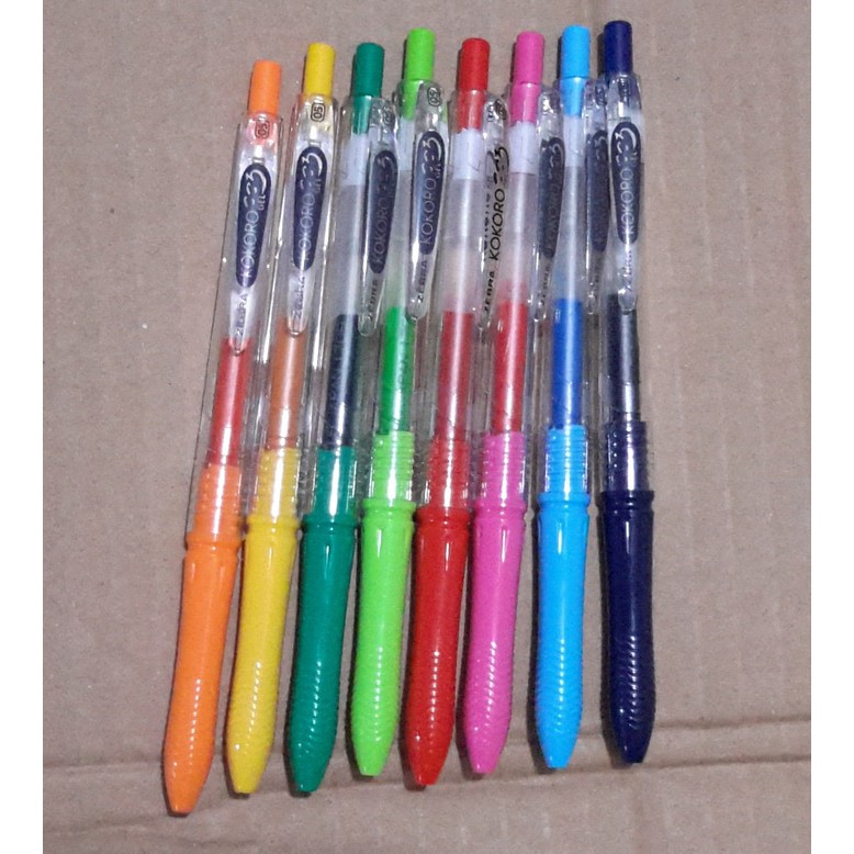 

Bolpen gel zebra kokoro 0.5