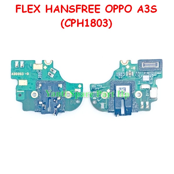 Flexible Board Handsfree UI Oppo A3S CPH1803 Original New